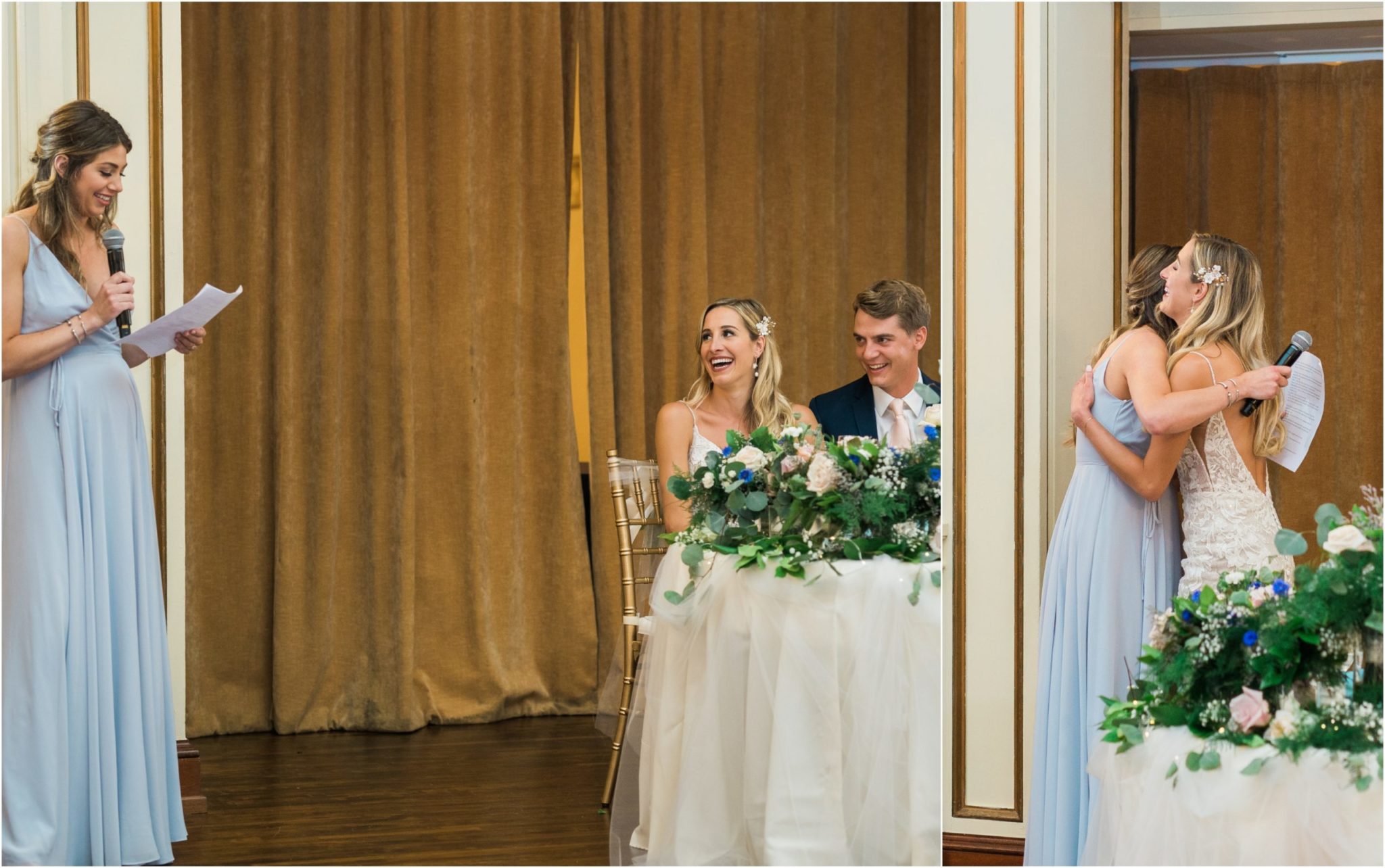 maid of honor speech at the colony club in downtown detroit michigan